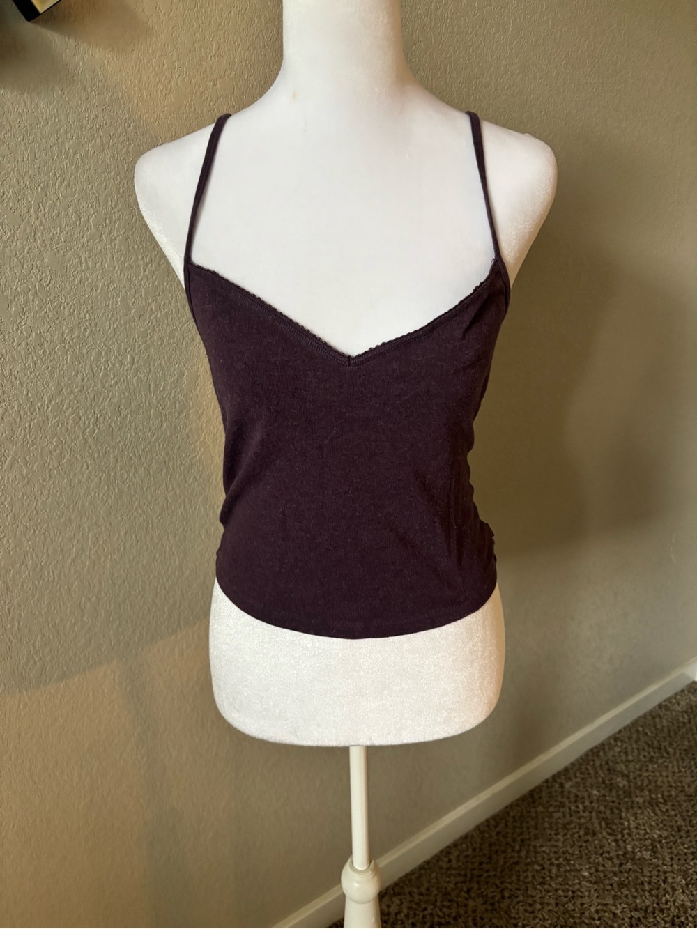 Vintage 1999 Victoria's Secret Plum Spaghetti Strap Cami